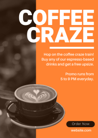 Coffee Craze Flyer