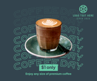 $1 Premium Coffee Facebook Post