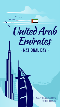 UAE National Day Facebook Story