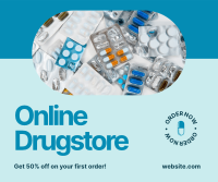 Online Drugstore Promo Facebook Post