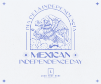 Retro Mexican Independence Day Facebook Post