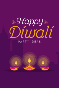 Diwali Celebration Pinterest Pin Image Preview