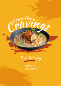 Spicy Thai Cravings Poster