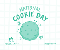 Cute Cookie Day Facebook Post