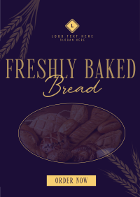 Baked Bread Bakery Flyer