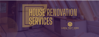 Sleek and Simple Home Renovation Facebook Cover