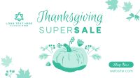 Thanksgiving Pumpkin Sale Facebook Event Cover