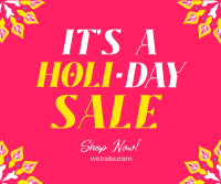 Holi-Day Sale Facebook Post