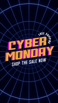 Vaporwave Cyber Monday YouTube Short