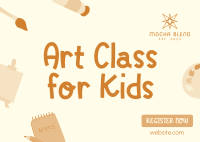 Art Teacher Postcard Image Preview