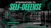 Self-defense Training Class Video Design