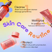 Skin Care Routine Instagram Post Image Preview