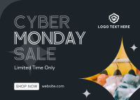 Quirky Cyber Monday Sale Postcard