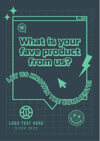 Retro Tech Question Flyer