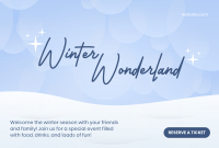 Winter Wonderland Pinterest Cover