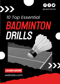 Badminton O’ Clock Flyer