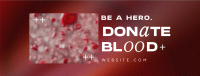 Modern Blood Donation Facebook Cover