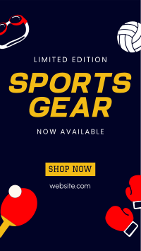 New Sports Gear Facebook Story