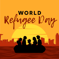 World Refuge Day Instagram Post