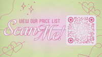 Coquettish Price List Animation