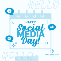 Social Media Celebration Linkedin Post