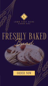 Baked Bread Bakery Instagram Story