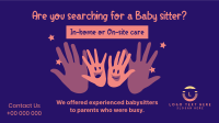 Childcare Hands Facebook Event Cover