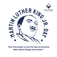 Martin Luther King Jr. Instagram Post Image Preview