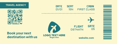 Plane Ticket Facebook Cover Image Preview