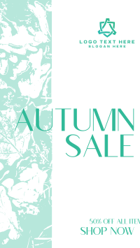 Fall Leaves Sale Instagram Story