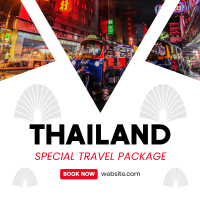 Thailand Travel Package Instagram Post