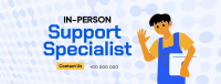 Tech Support Specialist Facebook Cover Image Preview