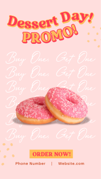 Donut BOGO My Heart Instagram Story