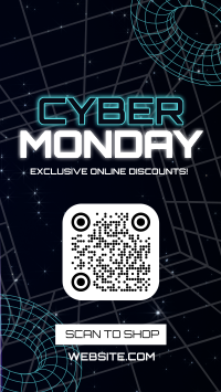 Cyber Monday Facebook Story Design