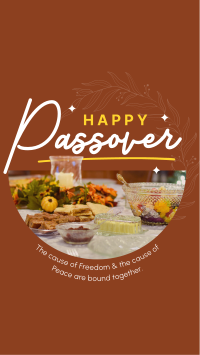 Passover Dinner Instagram Story Design