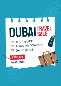 Dubai Travel Destination Flyer