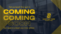 Fitness Gym Opening Soon Animation