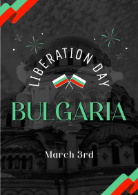 Bulgaria Liberation Day Flyer