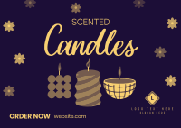 Sweet Scent Candles Postcard