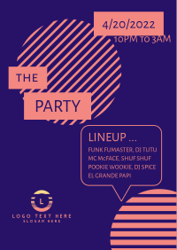 Party Event Poster