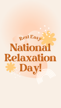 National Relaxation Day Greeting YouTube Short