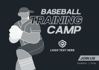 Home Run Training Postcard Design