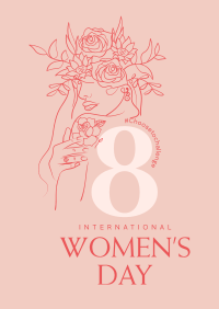 Rose Women's Day Poster