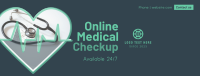 Online Medical Checkup Facebook Cover