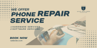 Trusted Phone Repair Twitter Post