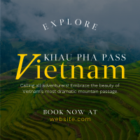 Vietnam Travel Tours Instagram Post