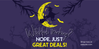 Witchful Great Deals Twitter Post