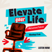 Elevate Life Podcast Instagram Post Design