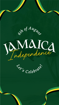 Jamaica Independence Day Facebook Story