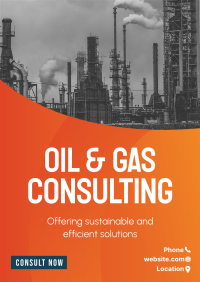 Oil and Gas Business Poster